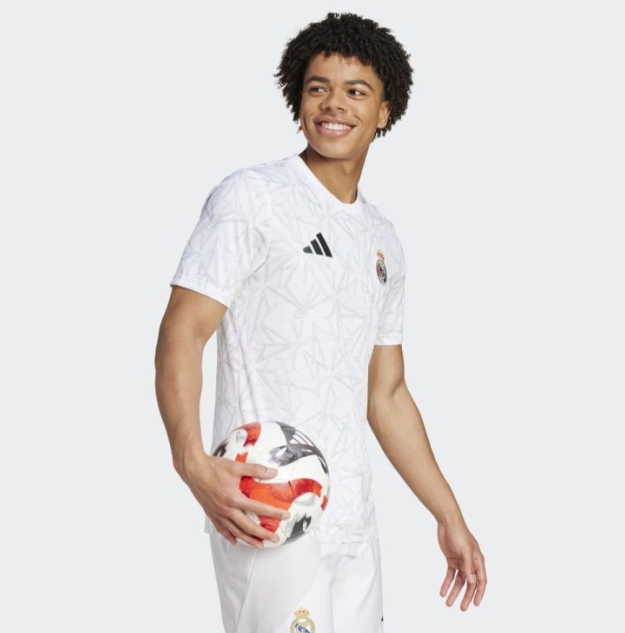 Camiseta Real Madrid 2024/25 Pre-Partido Entrenamiento Hombre - Versión Hincha | Camisetasfutbol.png